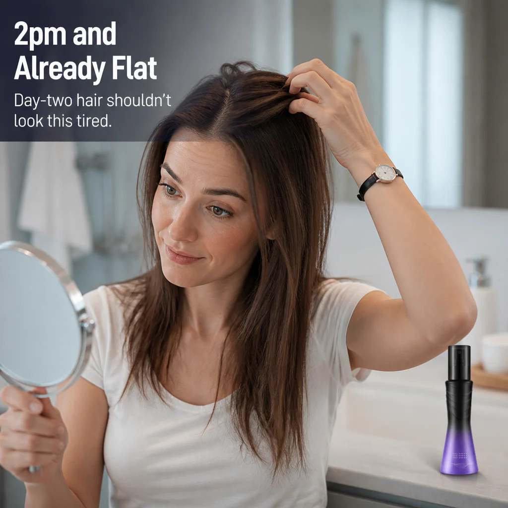 Volaire™ — Spritz Lift Into Flat, Day-Two Hair Without the Sticky Crunch - Image 2