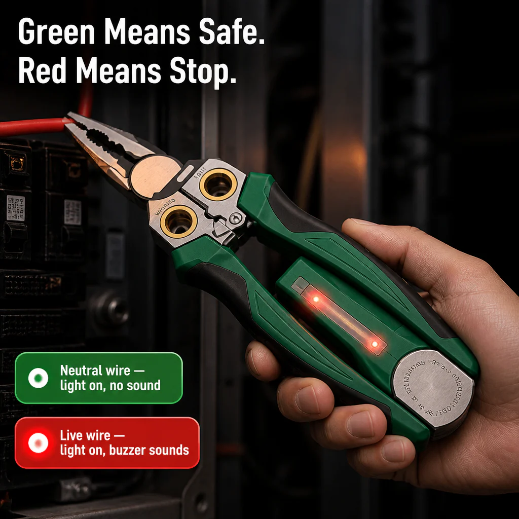 VoltEdge™ — Strip, Cut, Crimp & Spot Live Wires With One Tool - Image 3