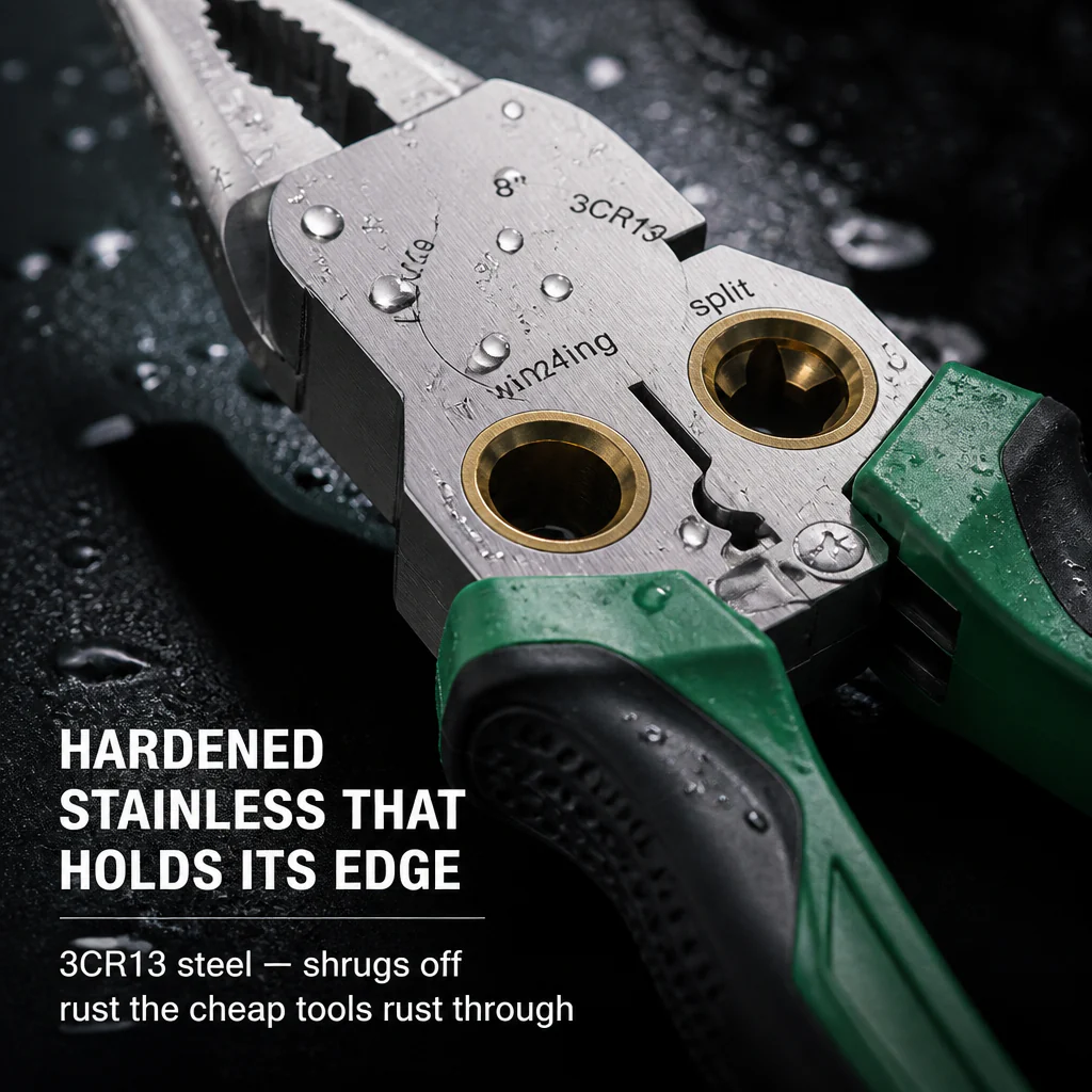 VoltEdge™ — Strip, Cut, Crimp & Spot Live Wires With One Tool - Image 5