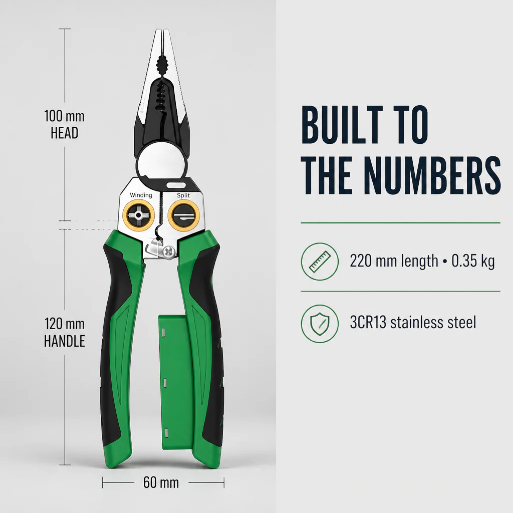 VoltEdge™ — Strip, Cut, Crimp & Spot Live Wires With One Tool - Image 7