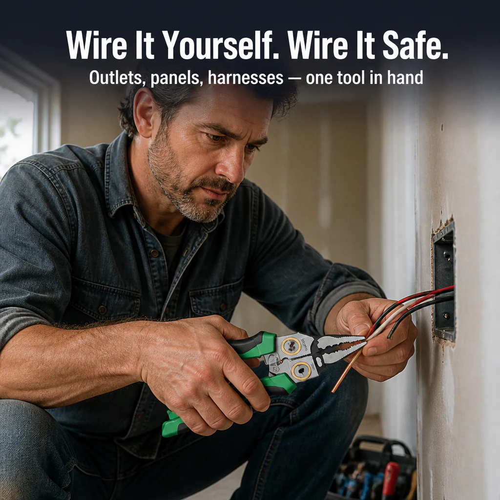 VoltEdge™ — Strip, Cut, Crimp & Spot Live Wires With One Tool - Image 8