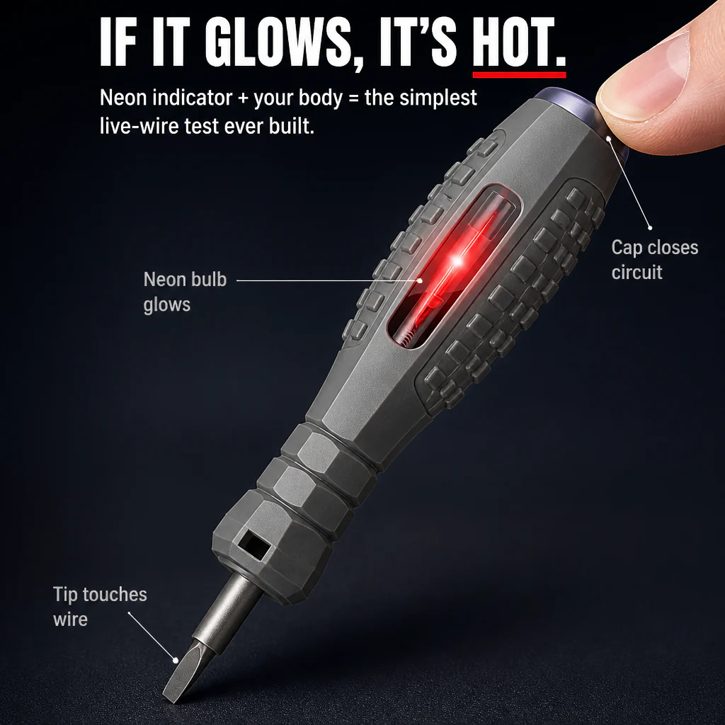 VoltGrip™ — Drive Screws and Spot Live Wires With One Pocket Tool - Image 3