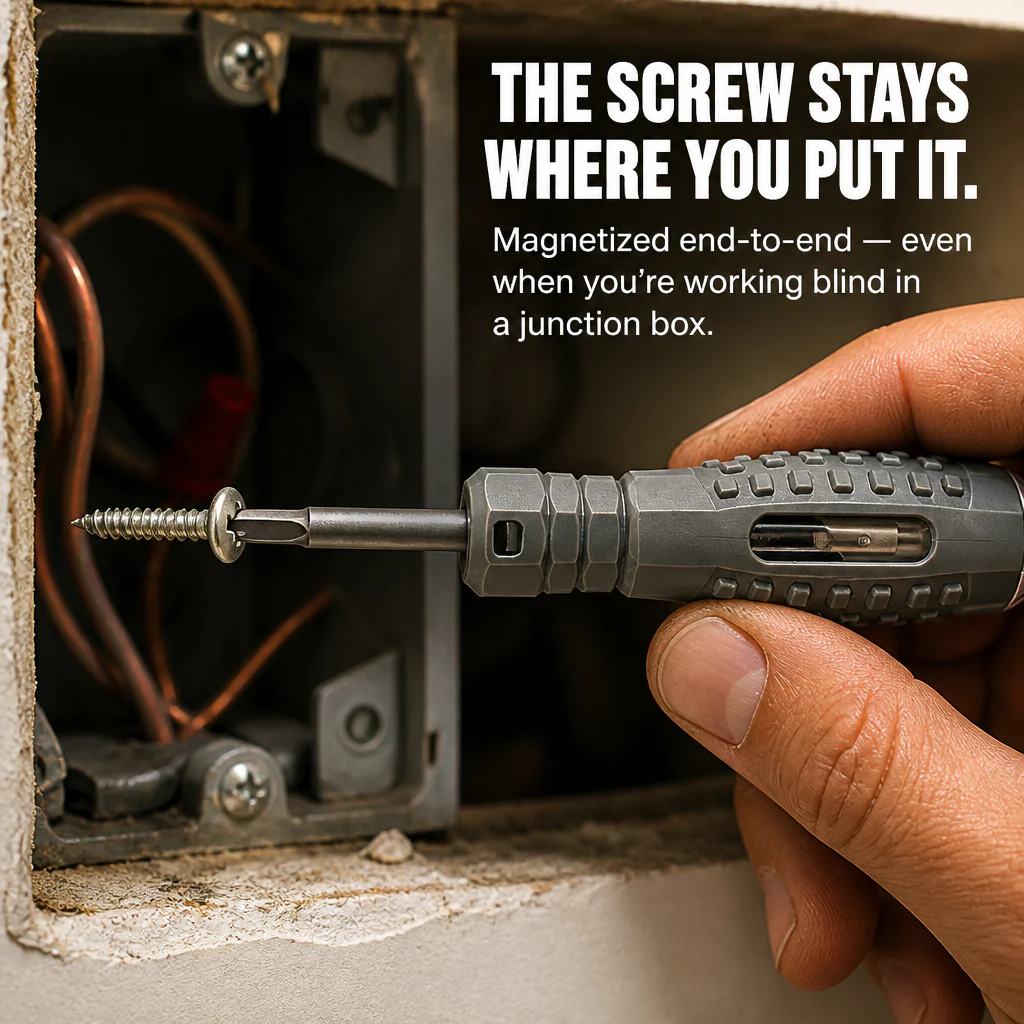 VoltGrip™ — Drive Screws and Spot Live Wires With One Pocket Tool - Image 4