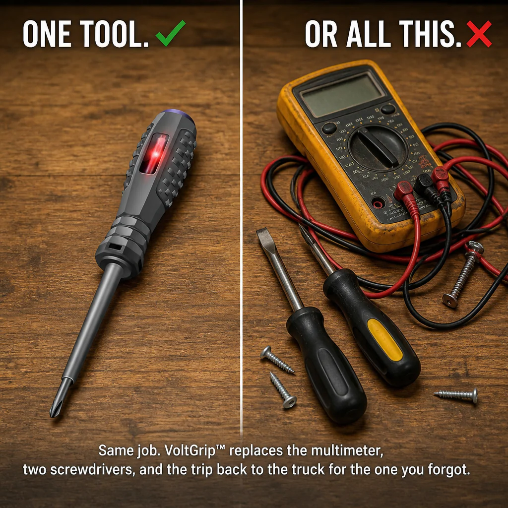 VoltGrip™ — Drive Screws and Spot Live Wires With One Pocket Tool - Image 6