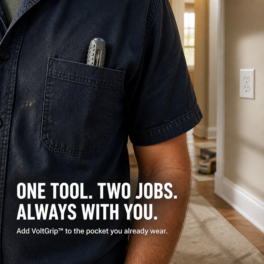 VoltGrip™ — Drive Screws and Spot Live Wires With One Pocket Tool - Image 8