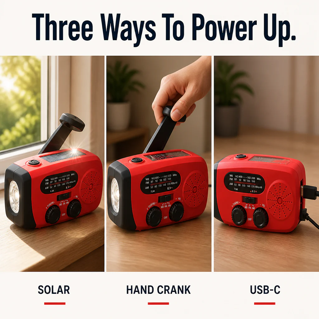 VoltGuard™ — Crank, Light, And Charge Your Way Through The Next Blackout - Image 4