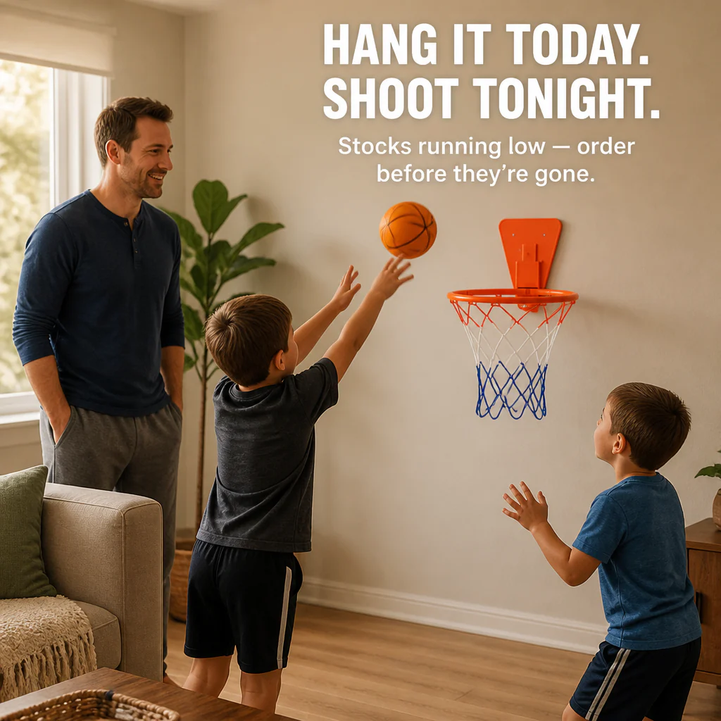 VoltRise™ — Stick, Aim, Score: Silent Indoor Basketball Without a Single Drill Hole - Image 8