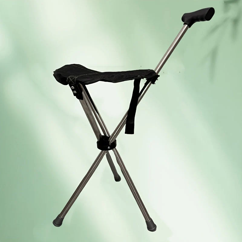 Walking Cane with Seat - 2-in-1 Design - Image 11