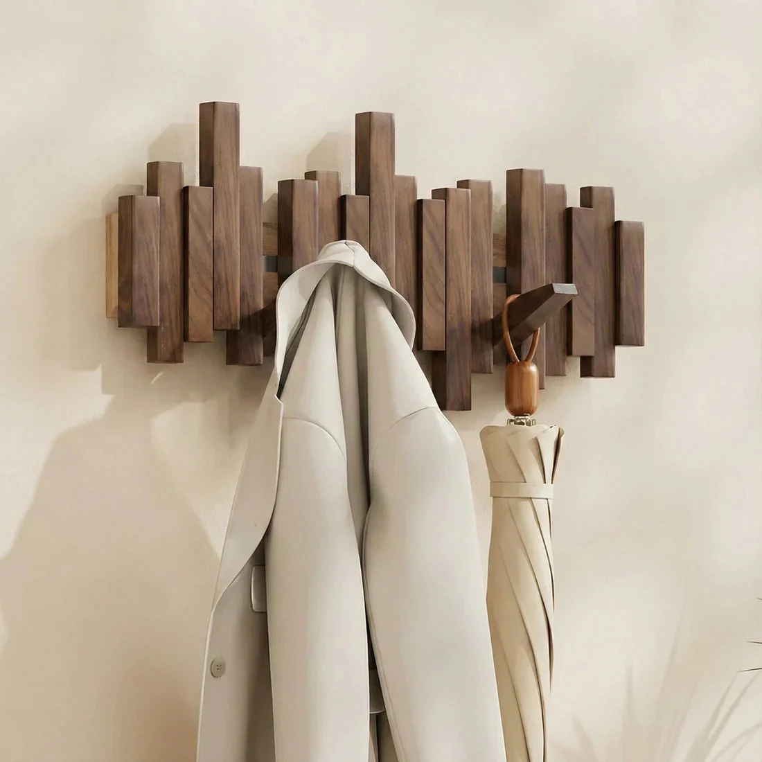 Wall Closet | Stylish Wall Hooks | Compact Foldaway | HookHaven - Image 3