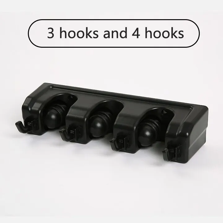 Wall-Mounted Broom Holder