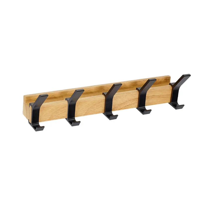 Wall-Mounted Coat Hanger with Adjustable Double Hooks | Space-Efficient Storage | Adjustable Double Hooks | Nordivo - Image 5