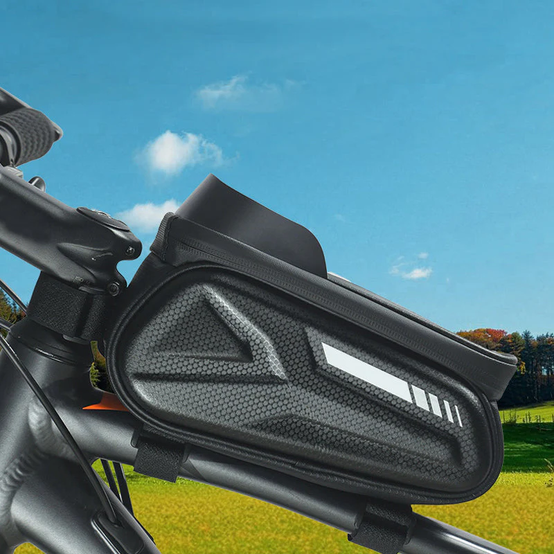 Waterproof Bicycle Frame Bag with Phone Holder - Image 4