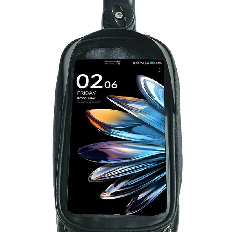Waterproof Bicycle Frame Bag with Phone Holder - Image 7