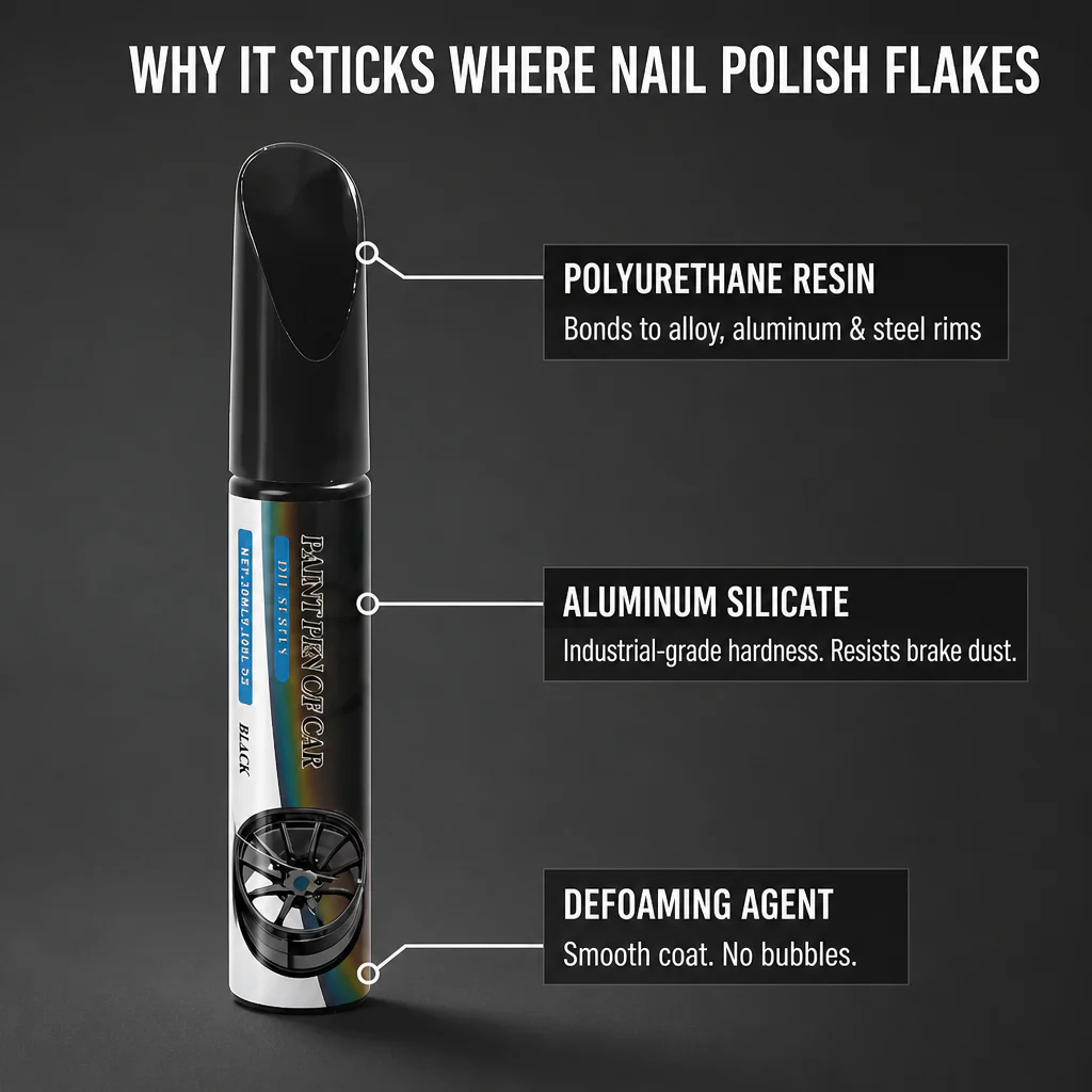 WheelFixer™ — Cover Curb Rash & Restore Factory Gloss-Black Rims in Minutes - Image 3