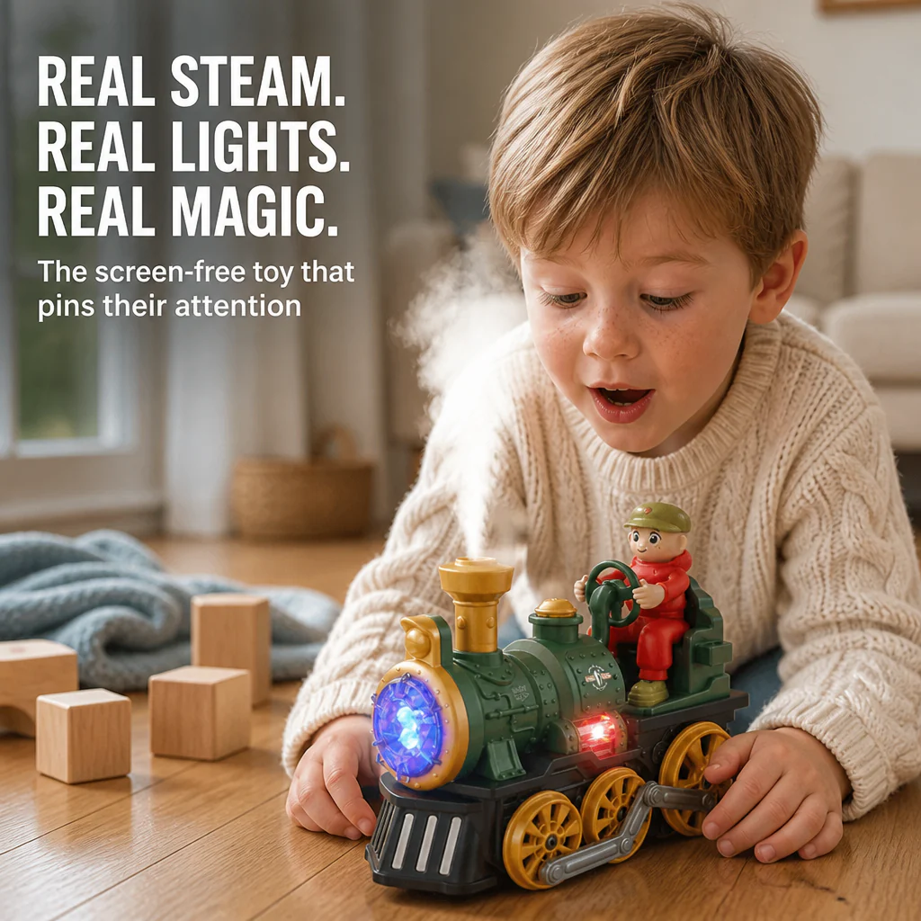 WhistleWonders™ — Trade Screen Time for Real Steam, Lights & Hands-On Magic