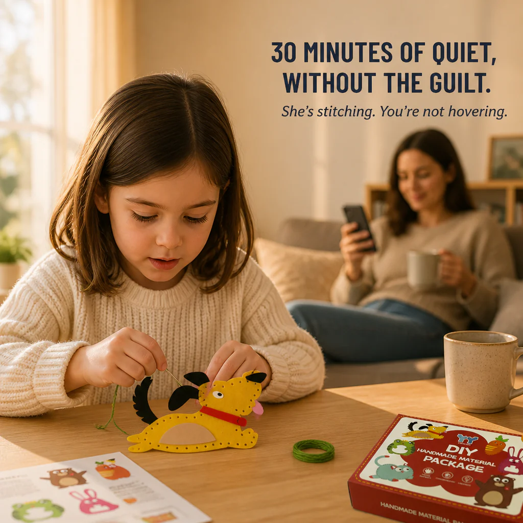 WhizKidz StitchCraft™ — Replace Screen Battles With Quiet Hands-On Focus That Lasts - Image 5