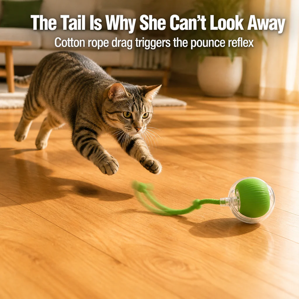 WildTail™ — Get Your Bored Indoor Cat Chasing & Pouncing Again - Image 3
