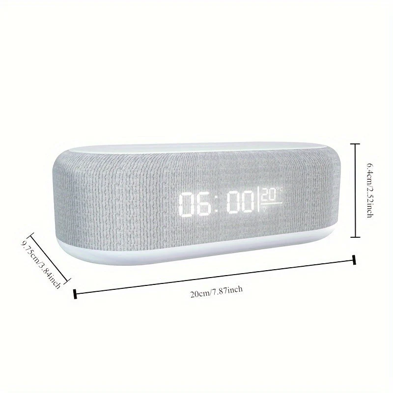 Wireless Charging Station with Alarm Clock and Temperature Display - Image 3