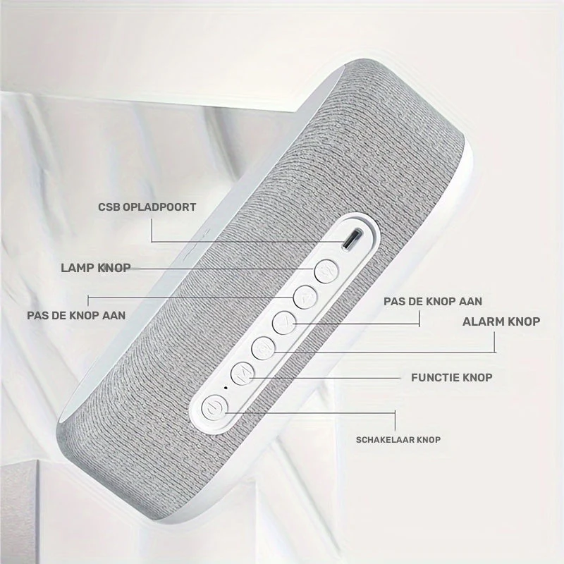 Wireless Charging Station with Alarm Clock and Temperature Display - Image 5