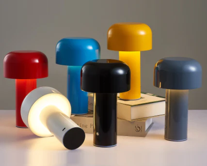 Wireless Dimmable LED Battery Table Lamp LeonieDeko - Modern touch | Living room | Reading lamp | Bedside table lamp - Image 2