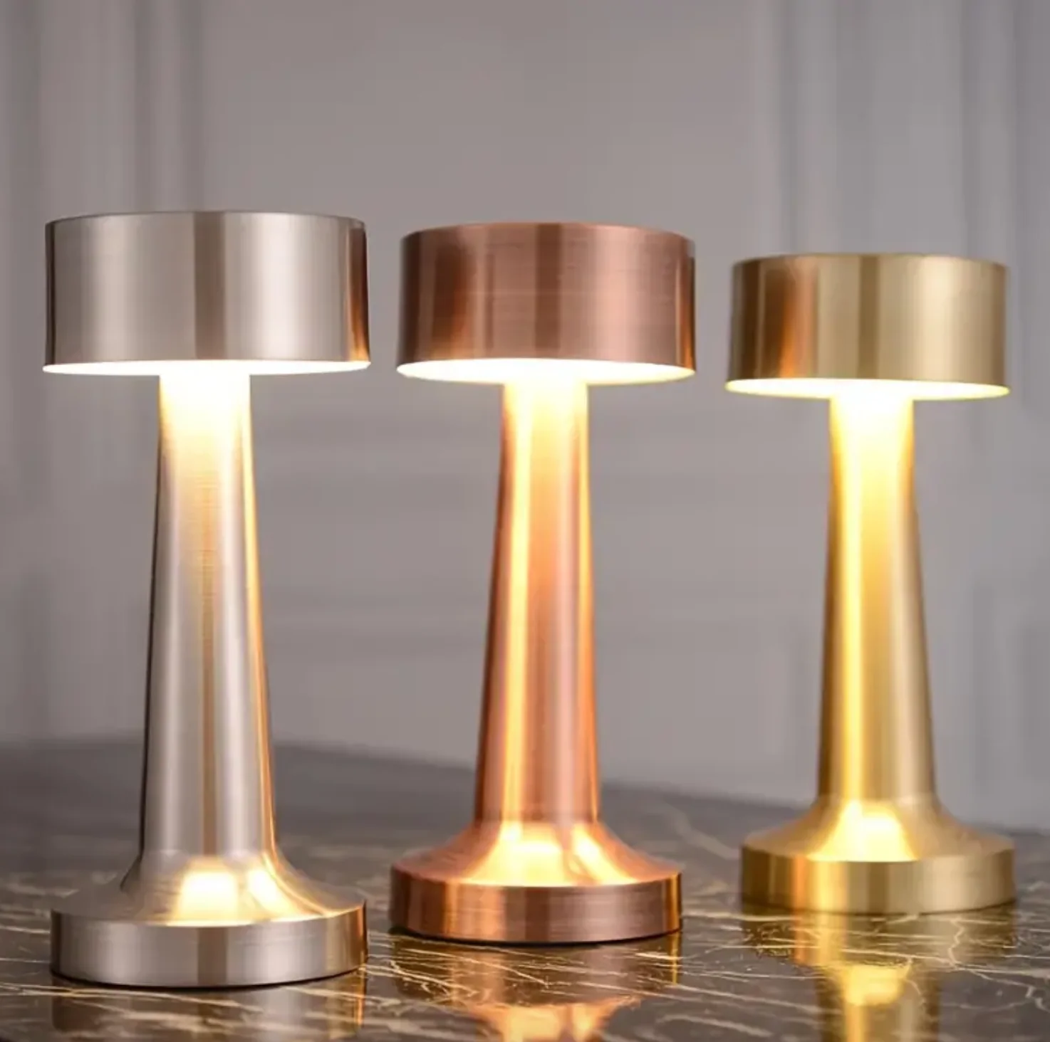 Wireless Dimmable LED Rechargeable Table Lamp ModernArt - Modern Touch Control | Living Room | Reading Lamp | Bedside Lamp - Image 8
