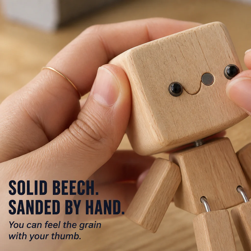 WoodMuse™ — Park a Hand-Carved Wooden Buddy That Rocks With Every Drive - Image 3