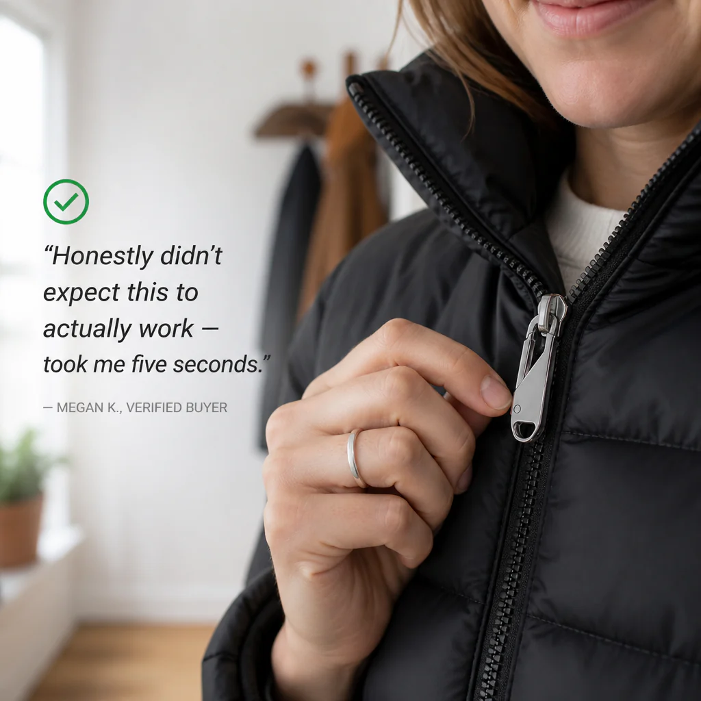 ZipProFix™ — Rescue Any Broken Zipper Pull in Under 10 Seconds | 8-Pack - Image 6
