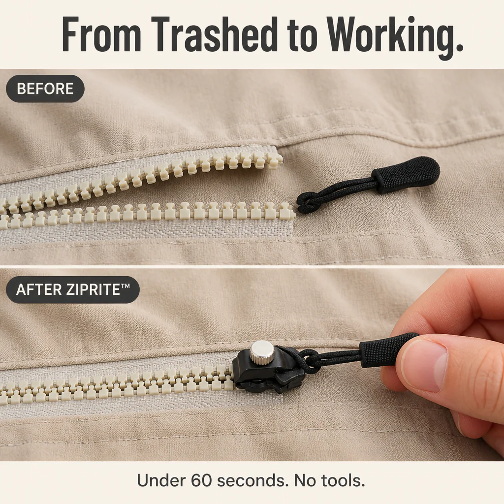 ZipRite™ — Snap Any Broken Zipper Back to Life in 10 Seconds - Image 3